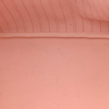 Louis Vuitton Damier Ebene Neo Neverfull MM Rose Ballerine 13 of 19