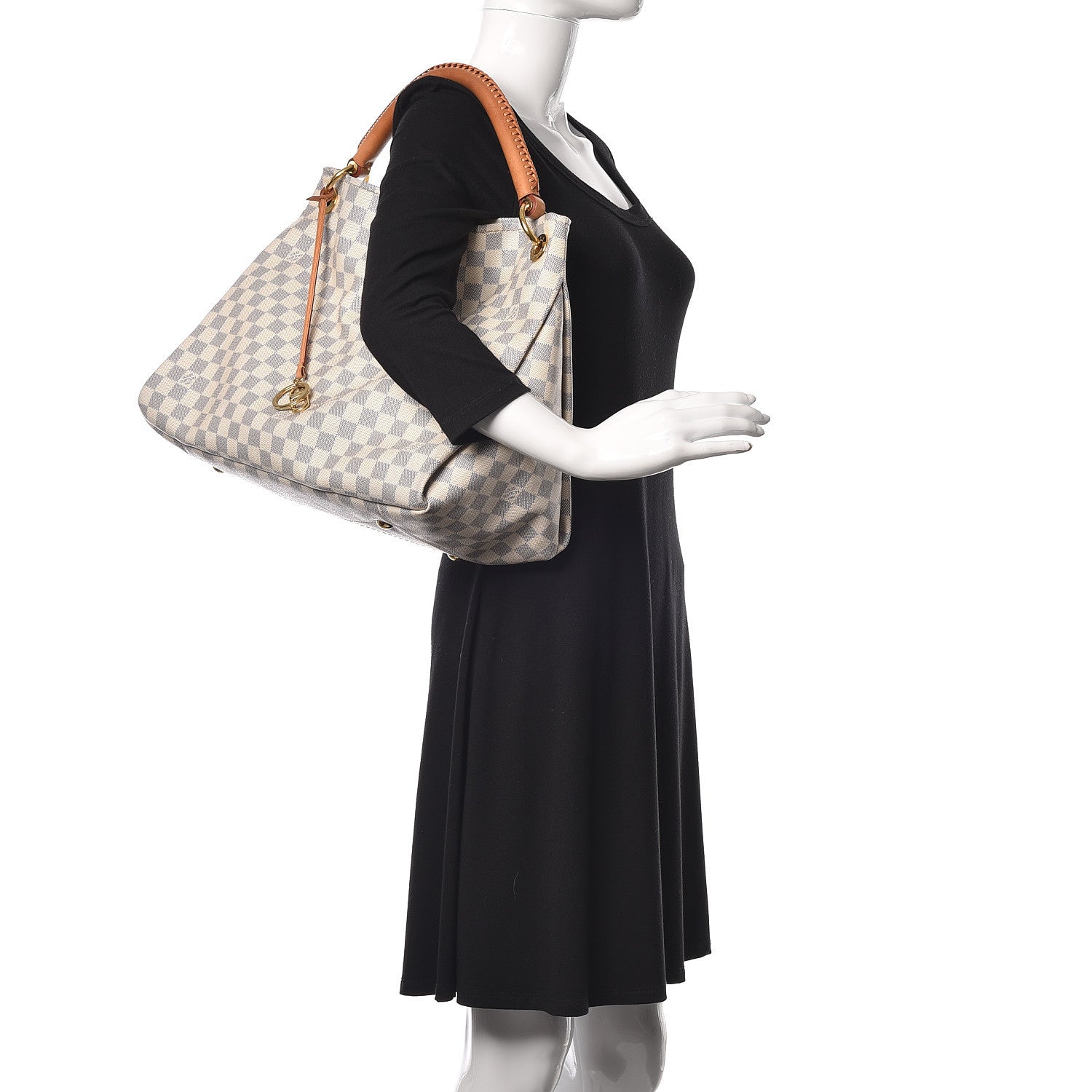 Louis Vuitton Damier Azur Artsy MM 2 of 12