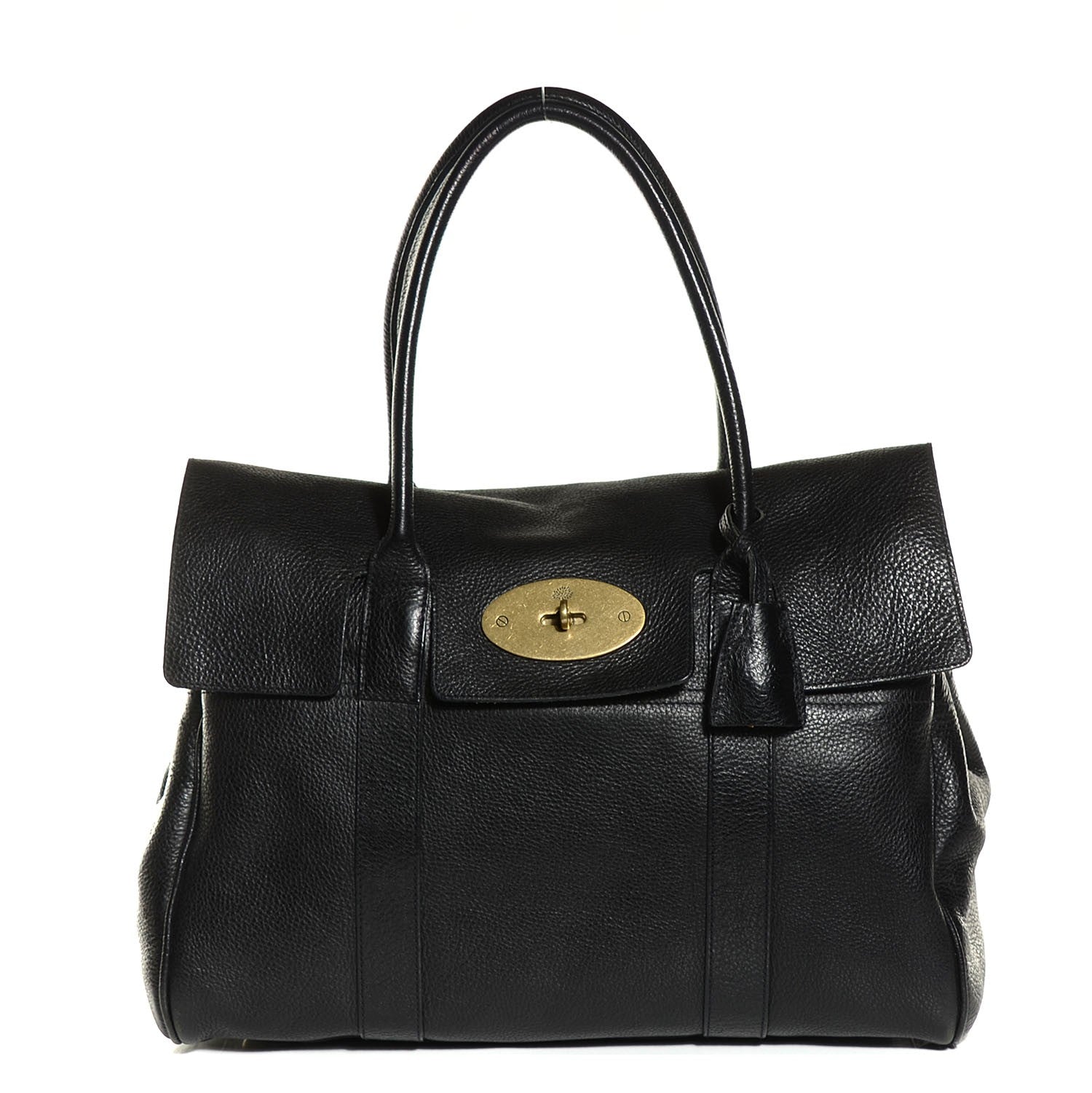 Mulberry Natural Leather Bayswater Black 1 of 10