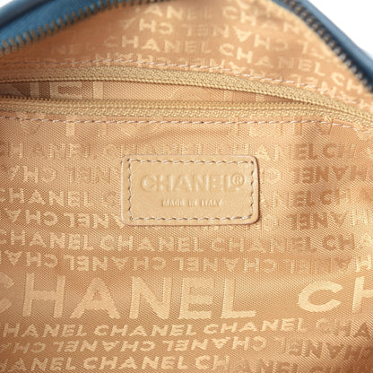 Chanel Lambskin Small Chain Shoulder Bag Turquoise 6 of 10