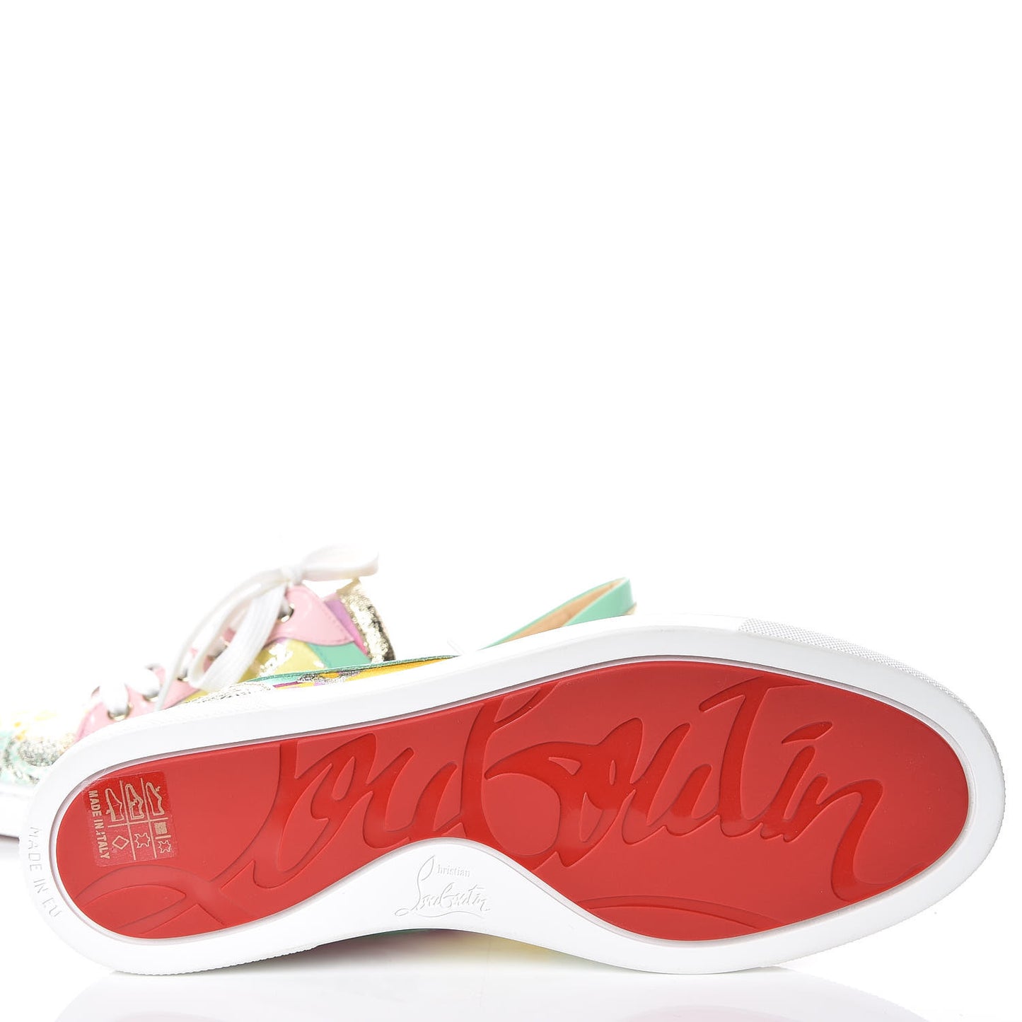 Patent Tissu Kyoto Flamingirl Flats 38 Multicolor