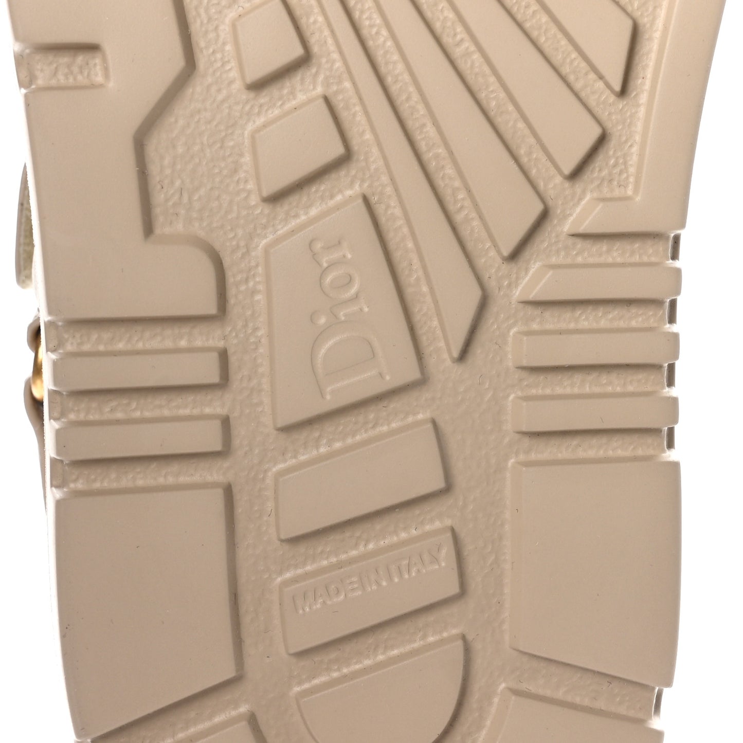Lambskin Dioract 10mm Sandals 40 Beige