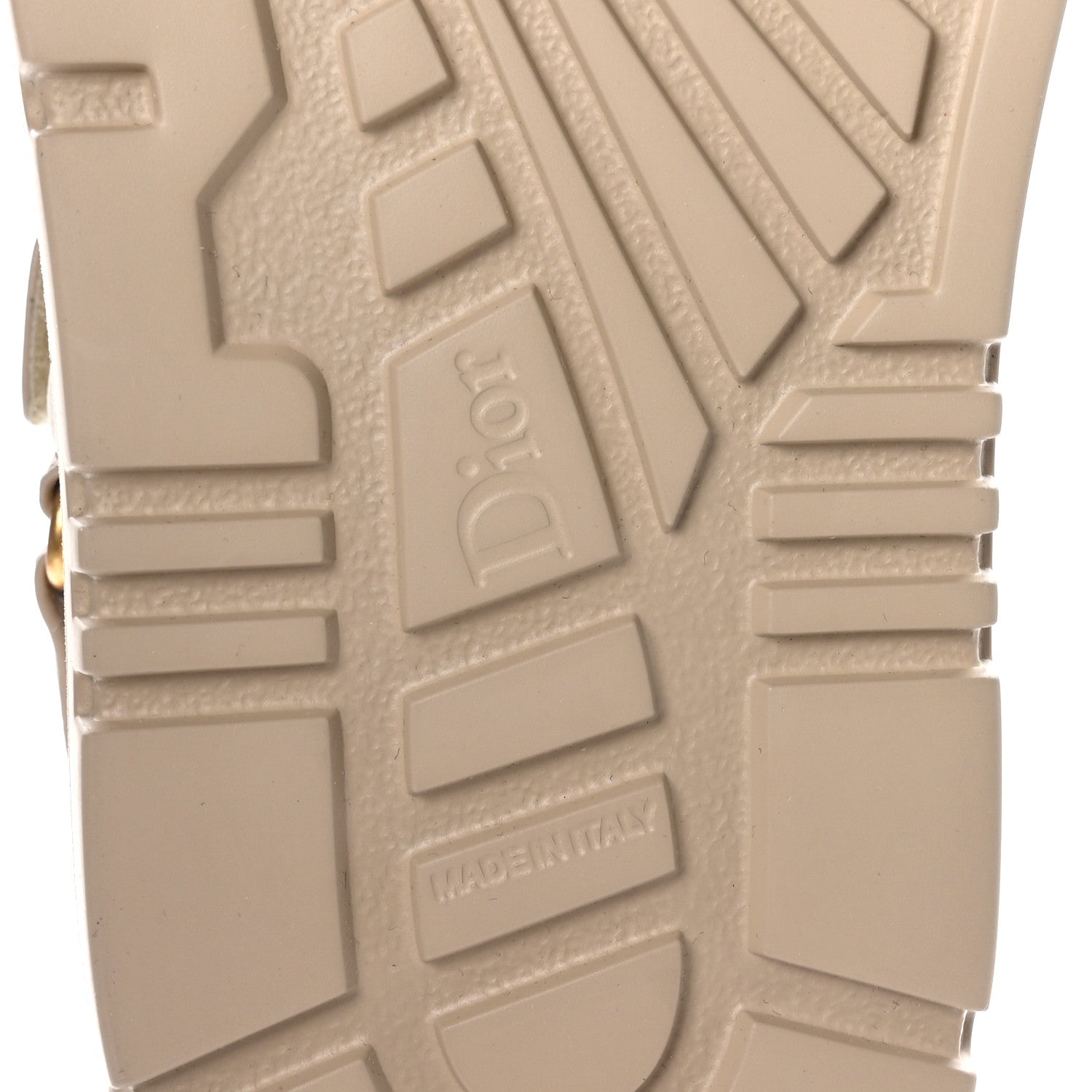 Christian Dior Lambskin Dioract 10mm Sandals 40 Beige 8 of 9