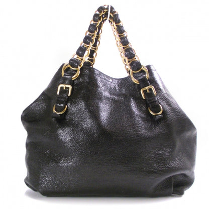 Prada Cervo Lux Chain Bag Black 3 of 14