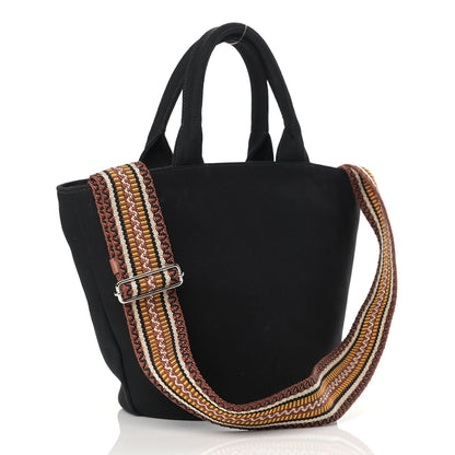 Prada Canapa Small Logo Shopping Tote Black 3 of 11