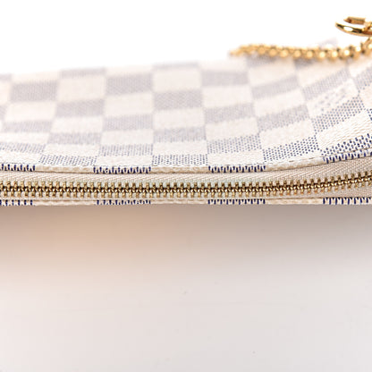 Louis Vuitton Damier Azur Eva Clutch 10 of 13