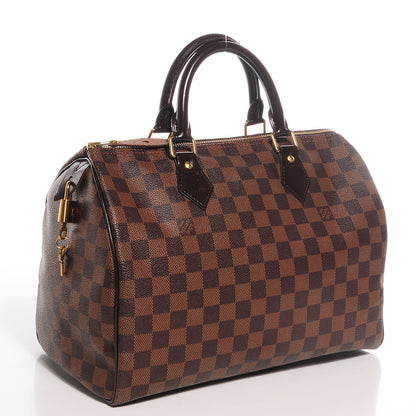 Louis Vuitton Damier Ebene Speedy 30 3 of 7