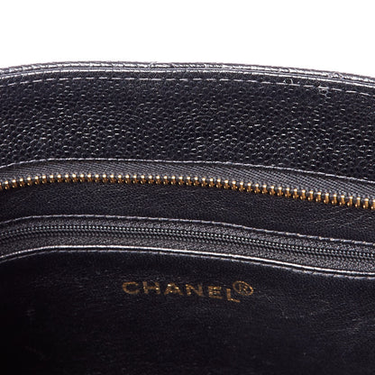 Chanel Caviar Quilted Medallion Tote Black 7 of 8