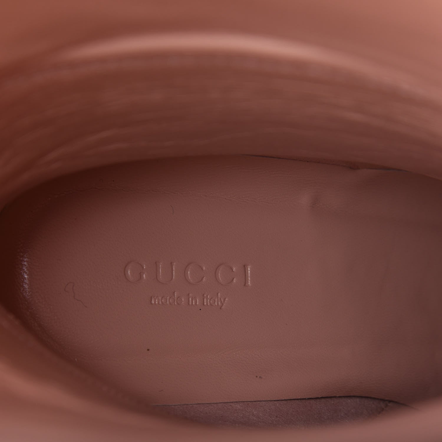 Gucci Fabric G Rhombus Print Platform Boots 39.5 Beige Cocoa 8 of 11