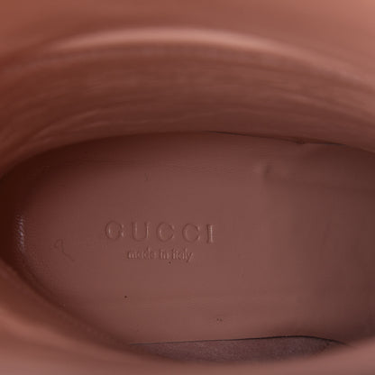 Gucci Fabric G Rhombus Print Platform Boots 39.5 Beige Cocoa 8 of 11