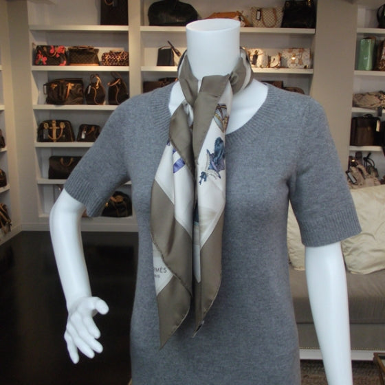Silk Paris Modiste Scarf 90