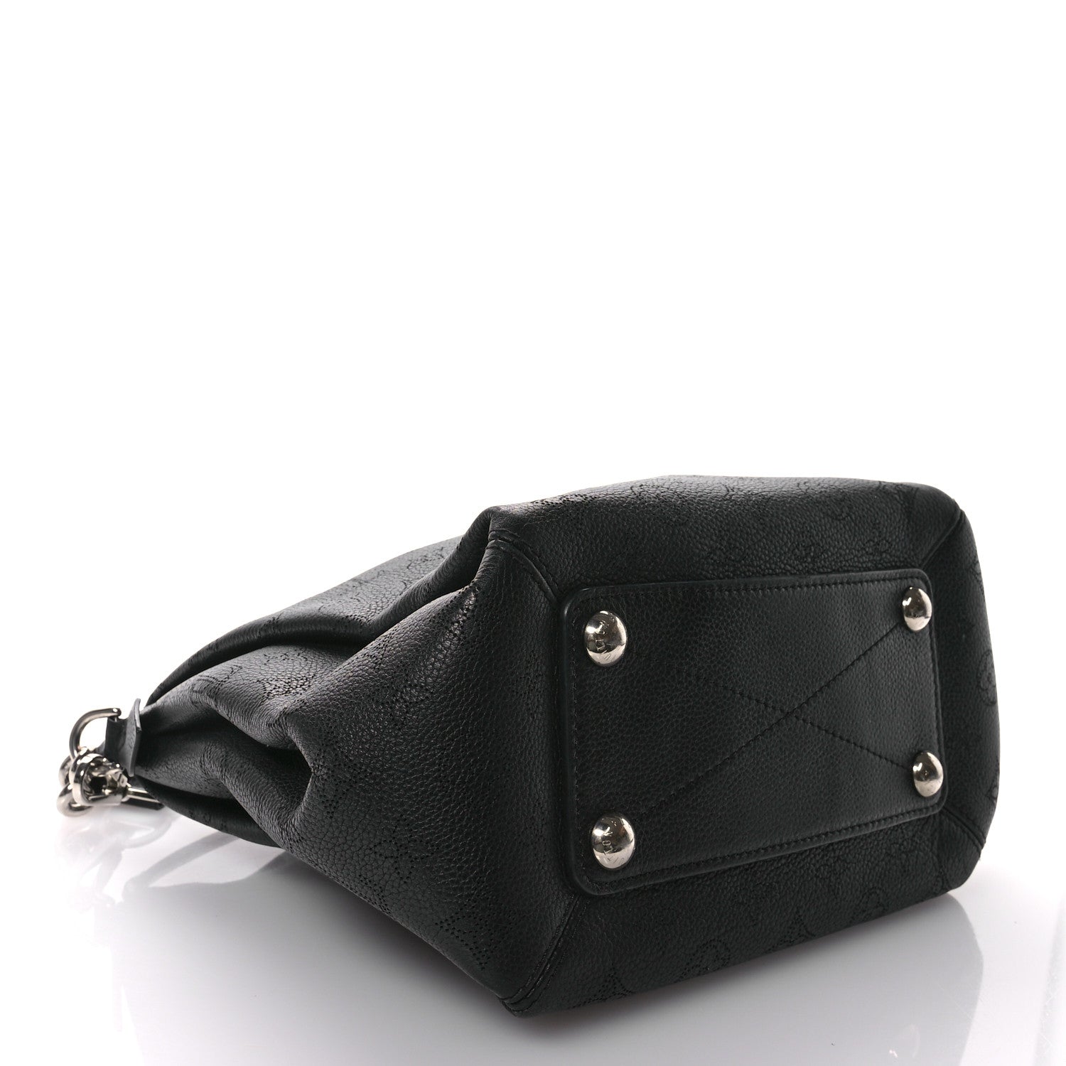 Louis Vuitton Mahina Babylone Chain BB Black 4 of 11