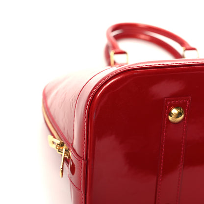 Louis Vuitton Vernis Alma GM Pomme D'Amour 8 of 12