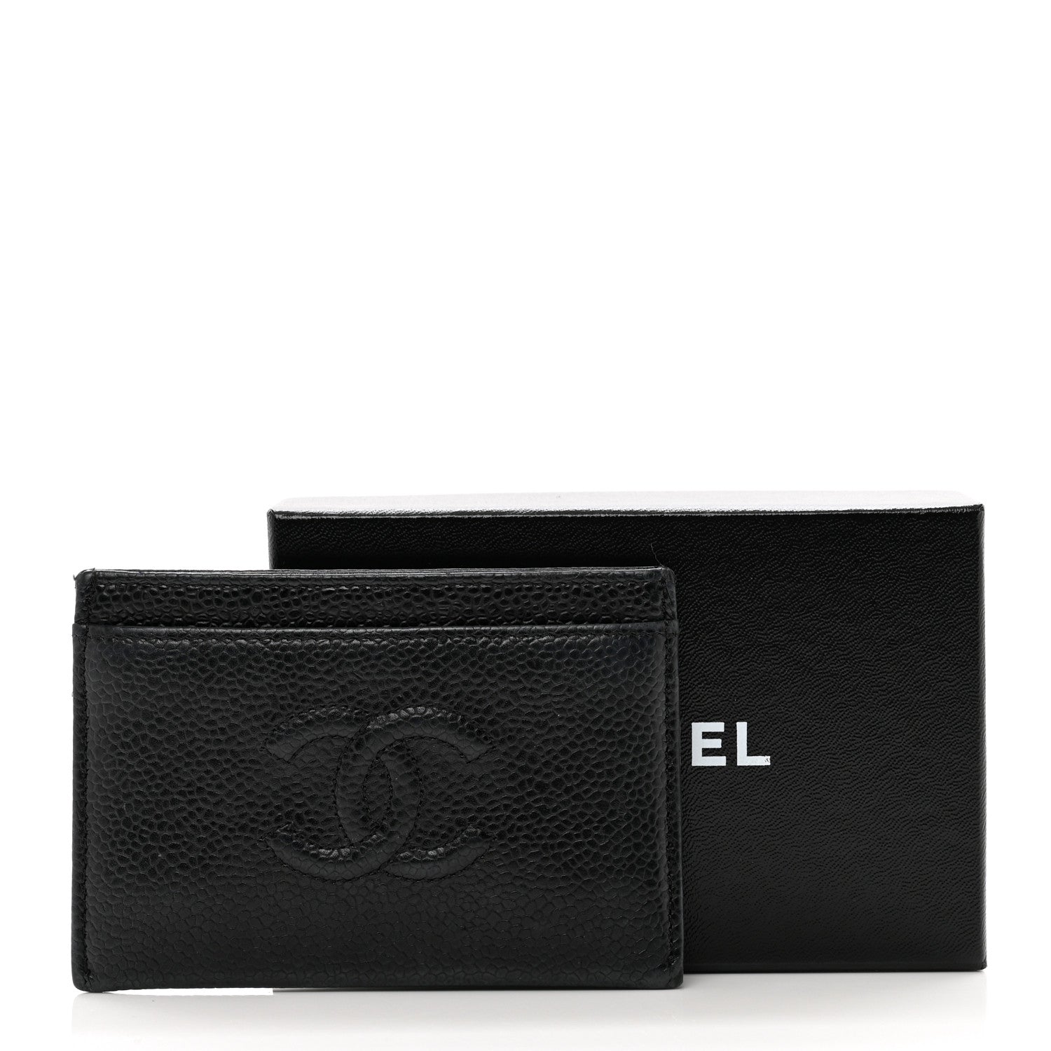 Chanel Caviar Timeless CC Card Holder Black 10 of 10
