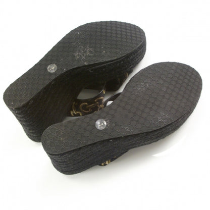 Gucci Espadrille Wedges Black 7 5 of 8