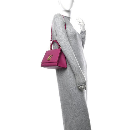 Louis Vuitton Taurillon Twist One Handle PM Orchid 3 of 12
