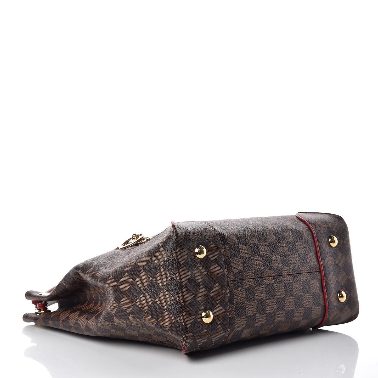 Damier Ebene Caissa Hobo Cherry