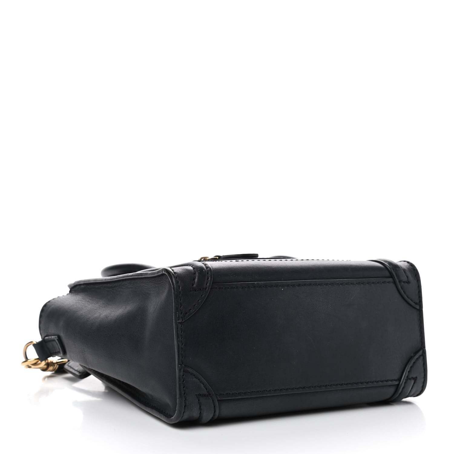 Celine Smooth Calfskin Nano Luggage Ink 3 of 4