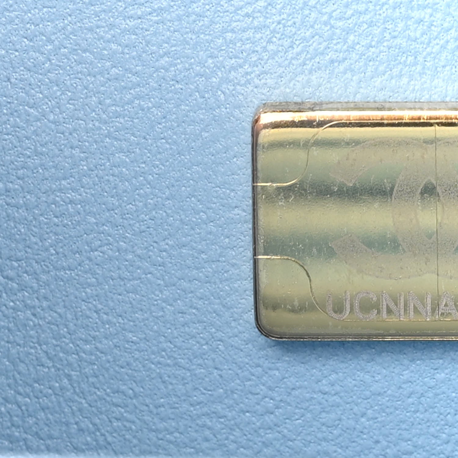 Chanel Lambskin Quilted Mini Rectangular Flap Light Blue 7 of 11