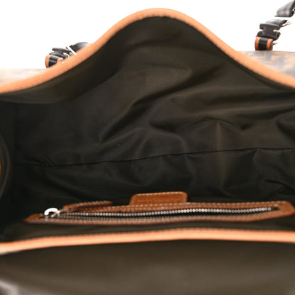 Christian Dior Monogram Romantique Trotter Flap Bag Brown 5 of 12