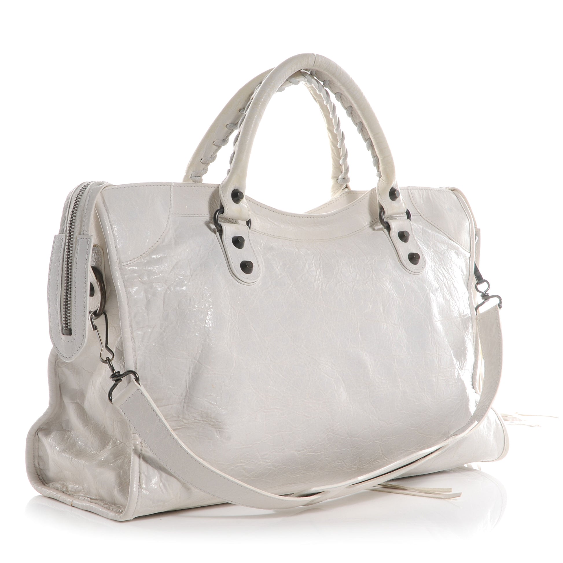 Balenciaga Agneau City White 3 of 11