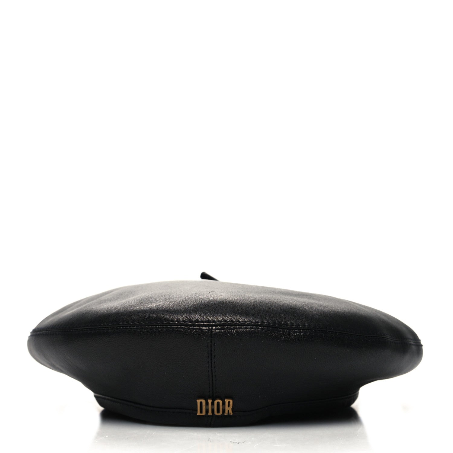 Christian Dior Lambskin D-Dream Beret 58 Black 3 of 8