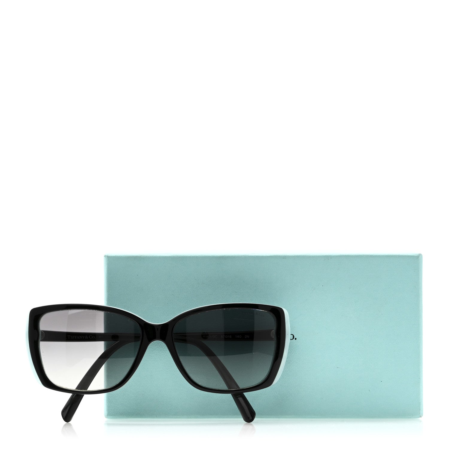 Tiffany Acetate Sunglasses Black Blue 7 of 7
