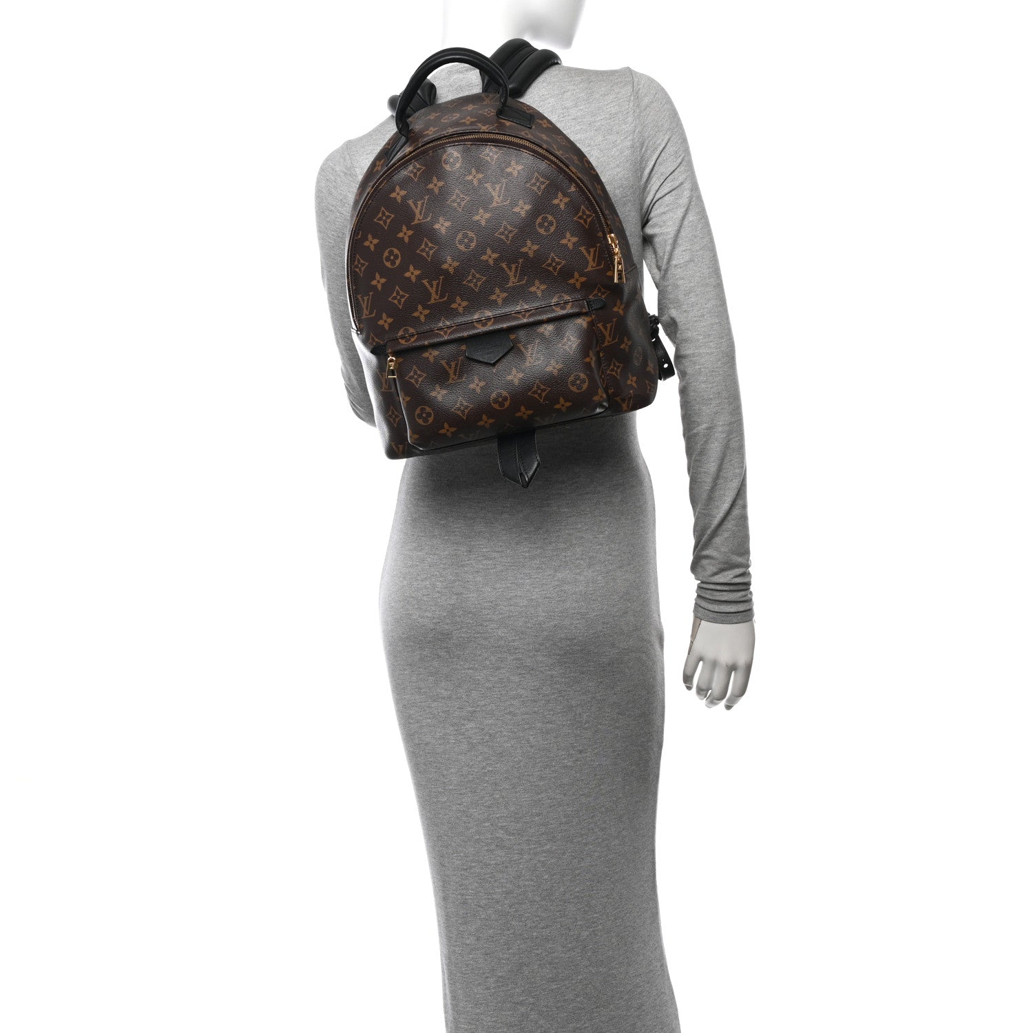 Louis Vuitton Monogram Palm Springs Backpack MM 2 of 14
