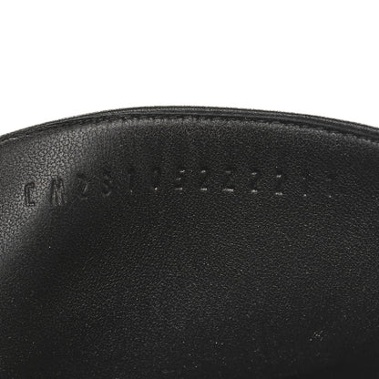 Hermes Canvas Calfskin Womens Groupie Mules 39.5 Prunoir Black 7 of 9