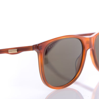 Gucci Acetate Frame Sunglasses GG0263/S Havana 7 of 8