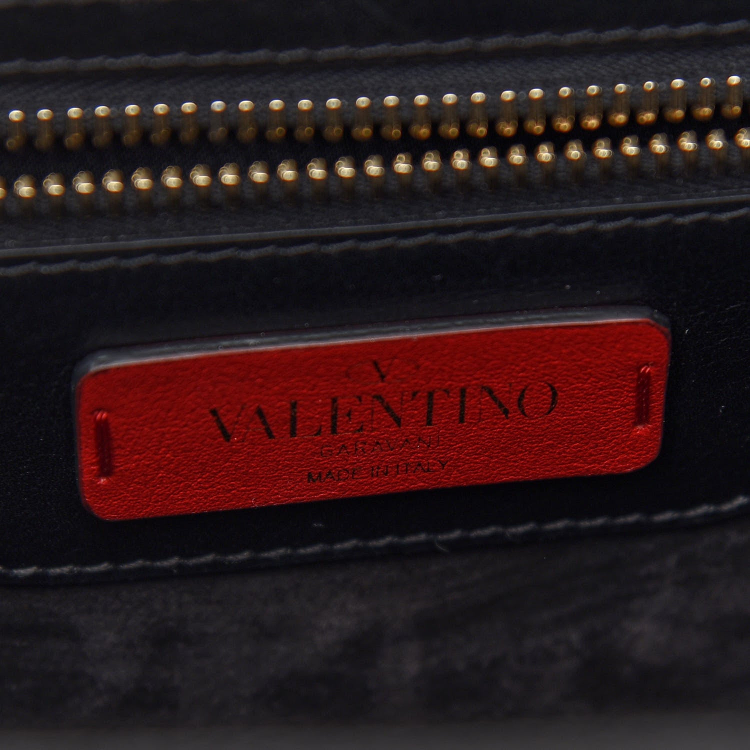 Valentino Garavani Vitello Rockstud Demilune Backpack Black 6 of 9