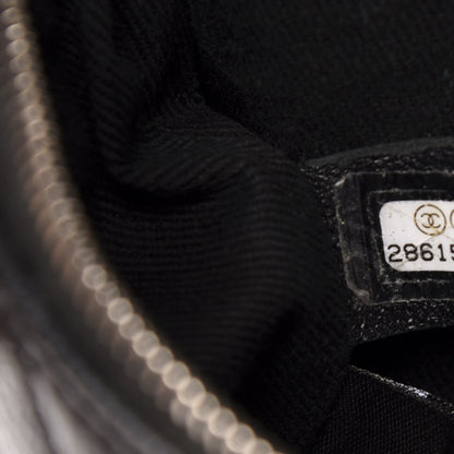 Chanel Grained Calfskin Quilted Waist Belt Bag Black 7 of 12