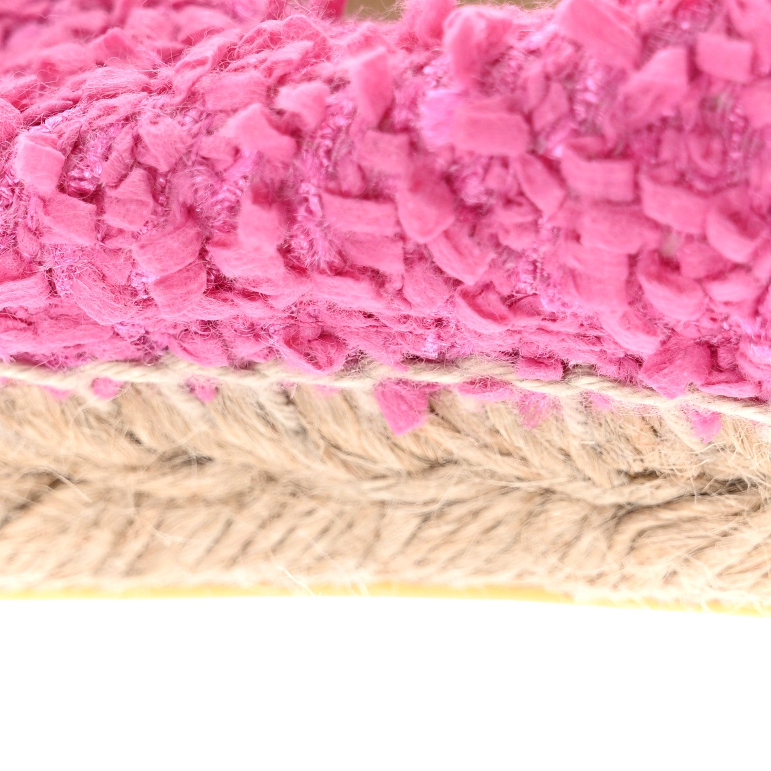 Chanel Tweed CC Espadrilles 37 Dark Pink Navy 12 of 12