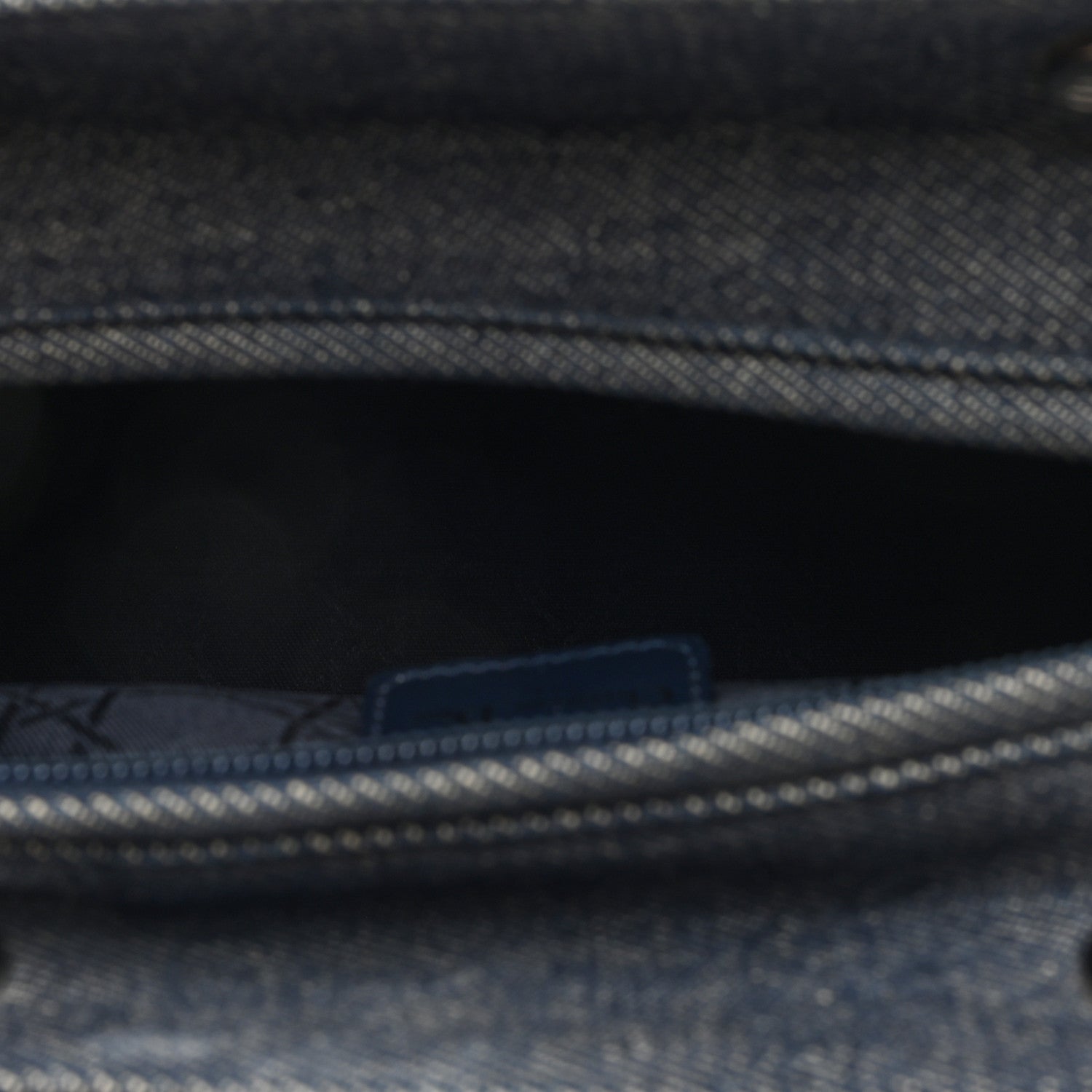 Christian Dior Denim Cannage Medium Lady Dior Blue 5 of 11