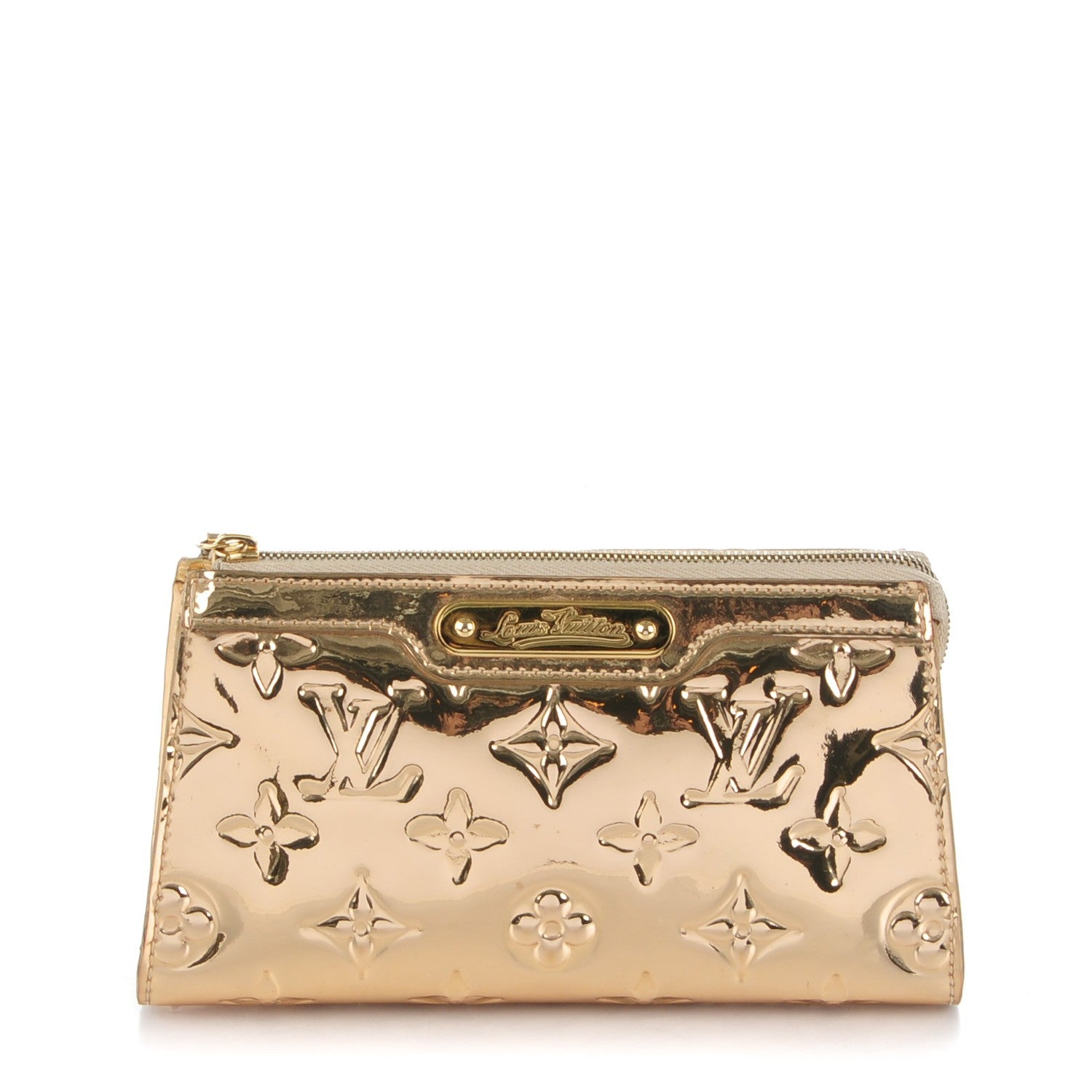 Louis Vuitton Monogram Miroir Trousse Cosmetic Bag Gold 1 of 7