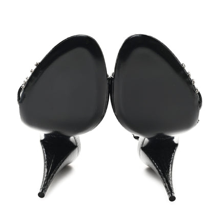 Saint Laurent Ayers Chain Sexy 100 Sandals 39.5 Black 6 of 9