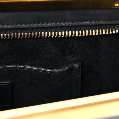 Saint Laurent Leather Lutetia Clutch Black 13 of 29