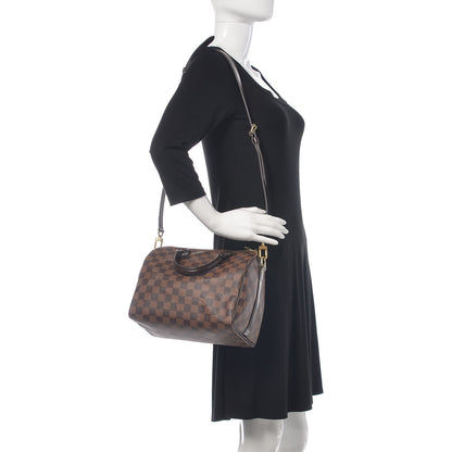 Louis Vuitton Damier Ebene Speedy Bandouliere 25 2 of 13