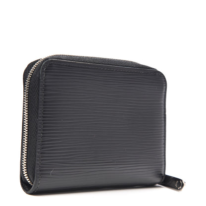 Louis Vuitton Epi Zippy Coin Purse Black 2 of 5