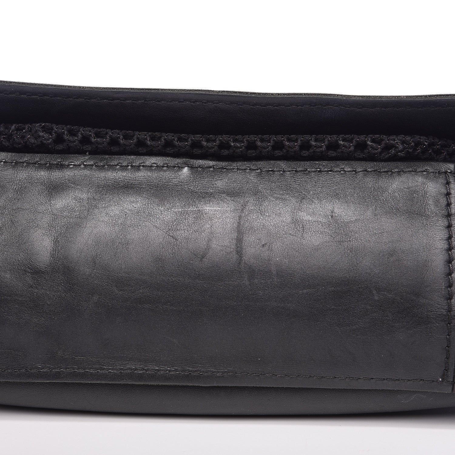 Chanel Calfskin Stitched Small Highlander Messenger Black 9 of 20