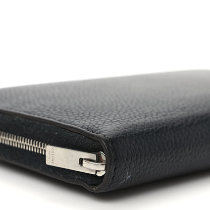 Celine Calfskin Large Zip Around Multifunction Wallet Black Citron 7 of 10
