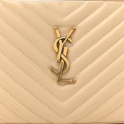 Saint Laurent Calfskin Matelasse Monogram Lou Camera Bag Avorio 8 of 15
