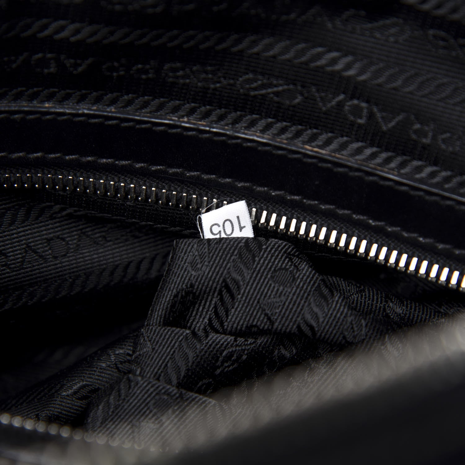 Prada Tessuto Nylon Box Calf Bowling Bag Black 10 of 11