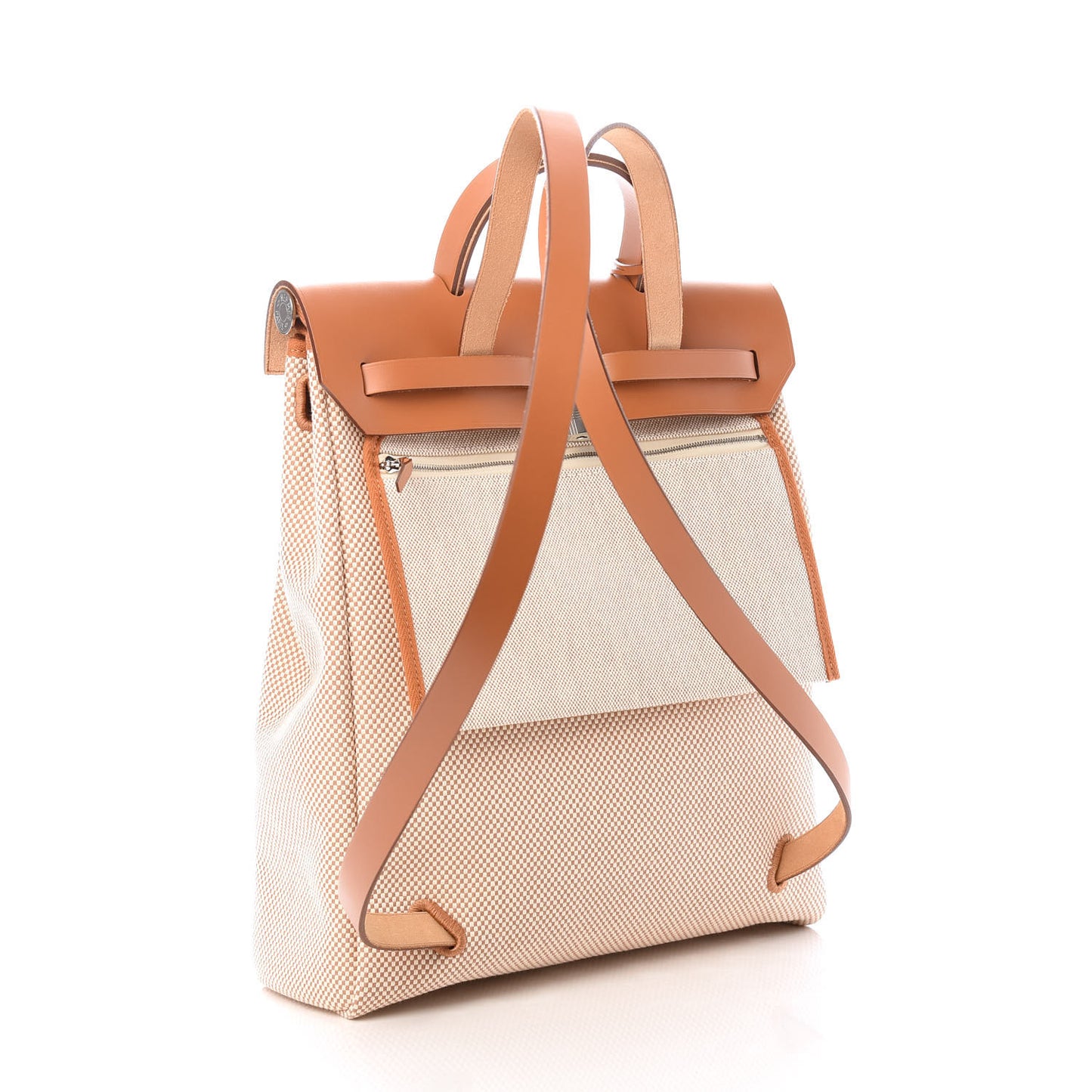 Vache Hunter Criss Viking Herbag a Dos Retourne Backpack Ecru Beige Naturel