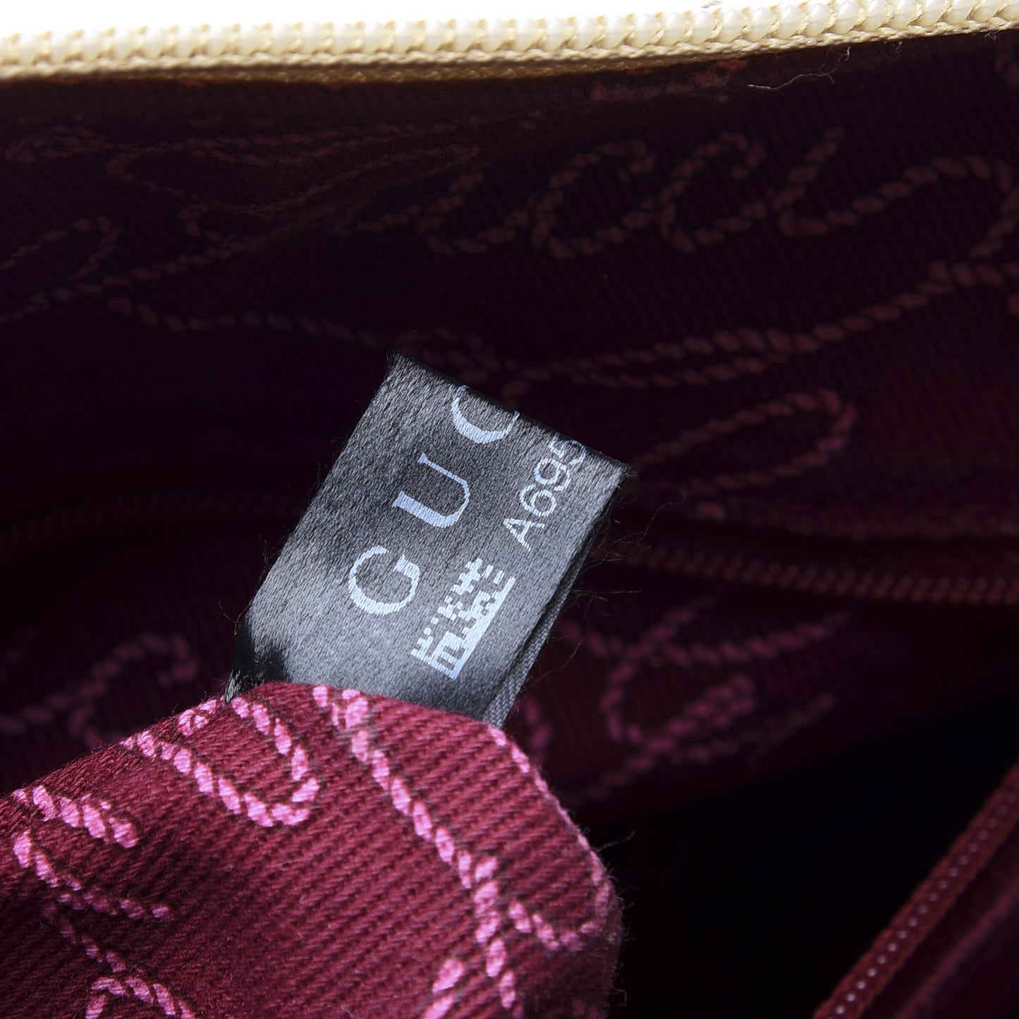 Metallic Guccissima Small Boston Gold
