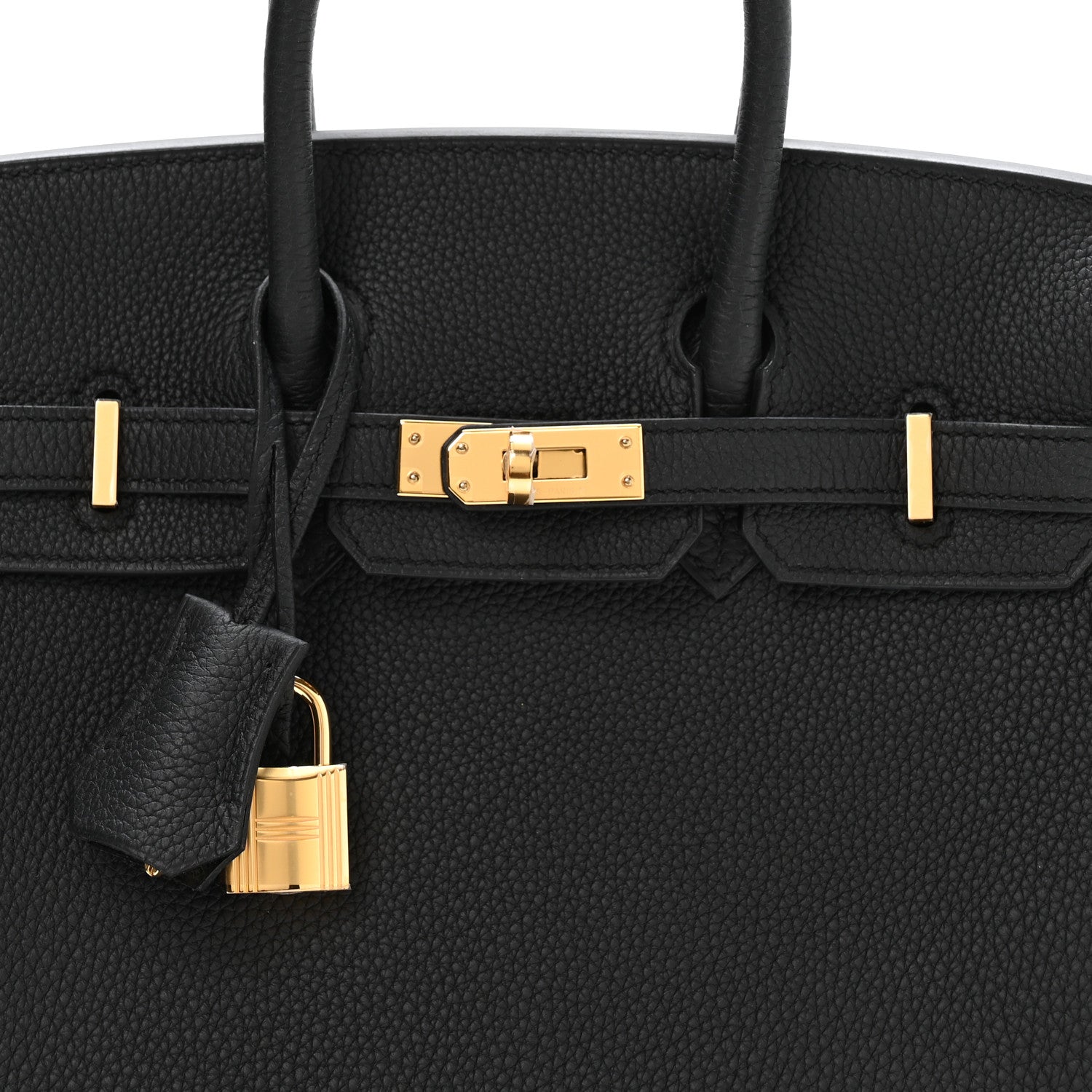 Hermes Togo Birkin 25 Black 8 of 11