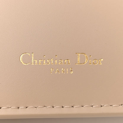 Christian Dior Calfskin CD Signature Clutch Caramel Beige 6 of 9