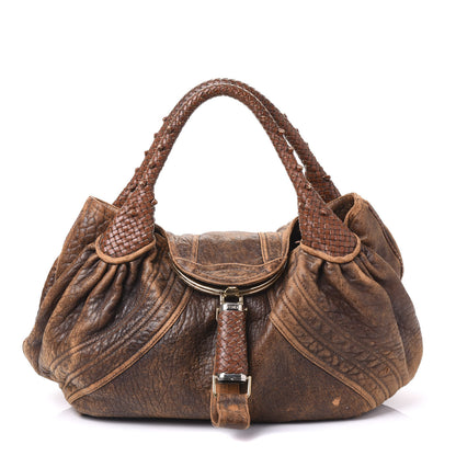 Fendi Nappa Nuvolata Spy Cognac 1 of 14
