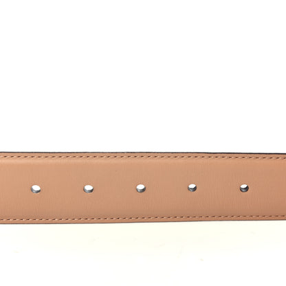 Gucci Calfskin Interlocking G 37mm Belt 95 38 Camelia 3 of 5