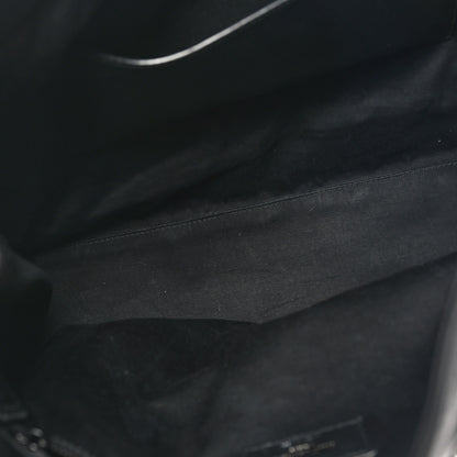 Saint Laurent Crinkled Calfskin Matelasse Monogram Large Niki Shopper Tote Black 5 of 10